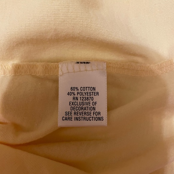 Breckinridge Yellow Patriotic Tee T-shirt Size XL - Picture 5 of 6